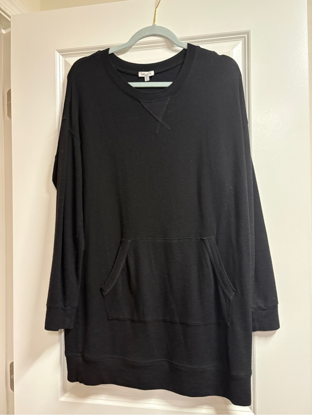 Splendid Black Crewneck Sweatshirt Top